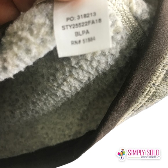 Patagonia Women's Better Sweater 1/4 Zip Knit Fleece Pullover Light Brown Sz M - Picture 8 of 8